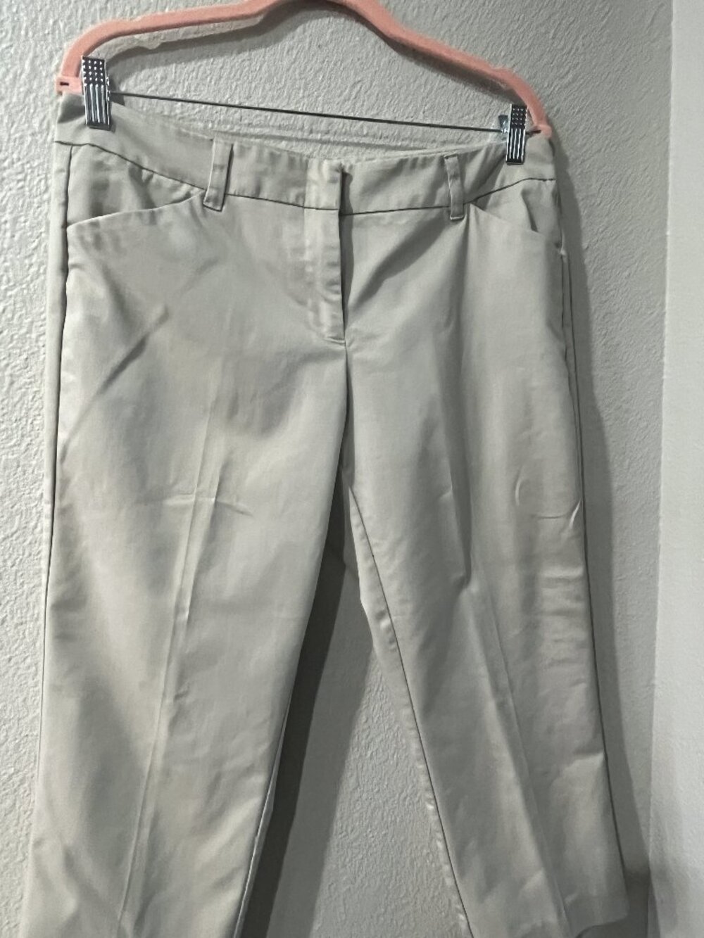 New  York & Company Light Tan Capri Pant
